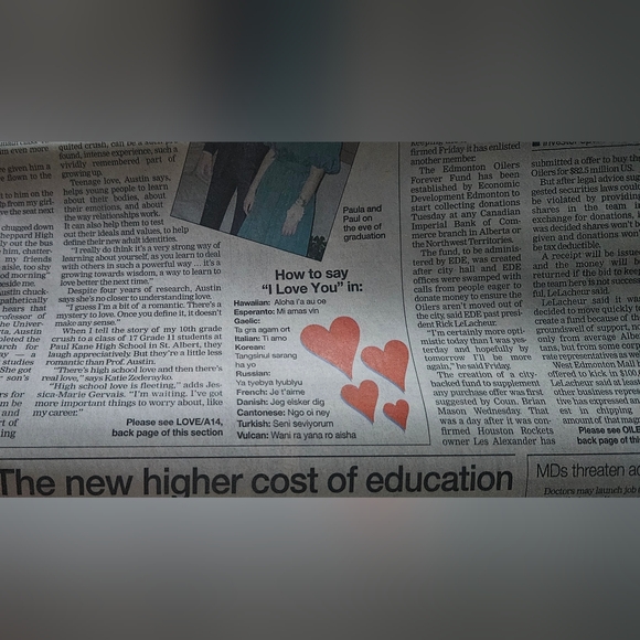 Vintage 1998 Edmonton Journal Newspaper  February 14, 1998 (Complete) - Picture 4 of 6